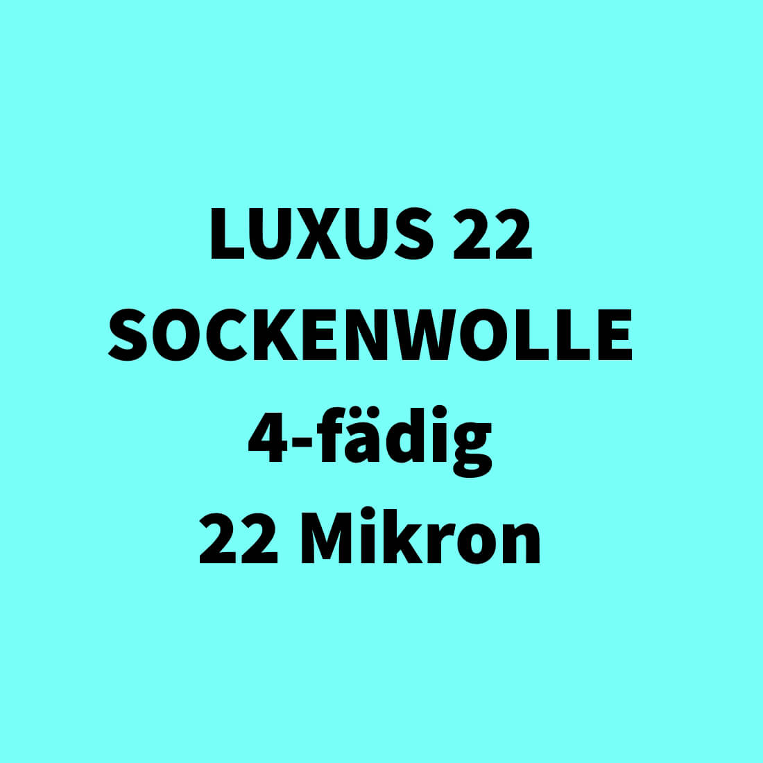 LUXUS 22 4-fädig | Sockenwolle
