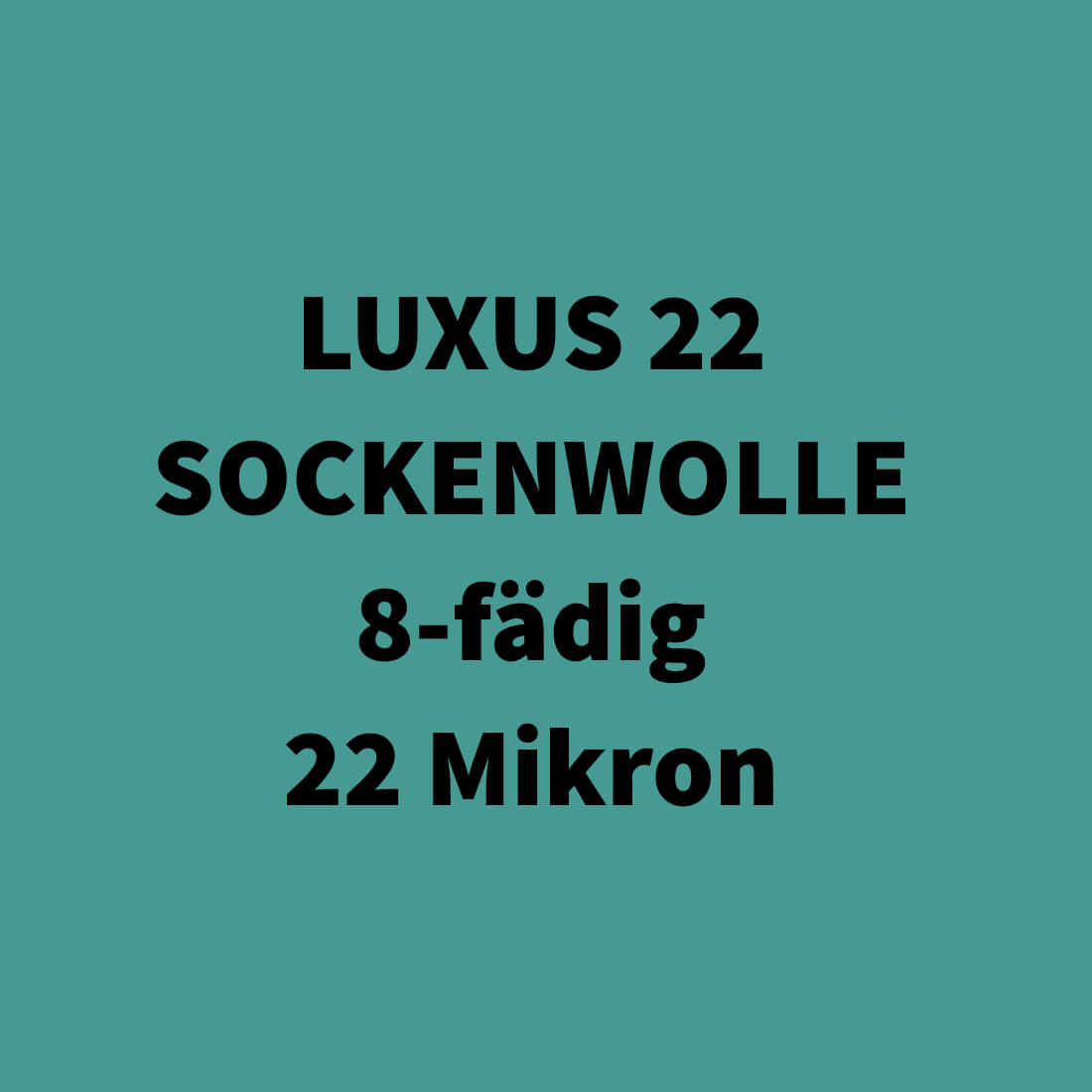 LUXUS 22 8-fädig | Sockenwolle