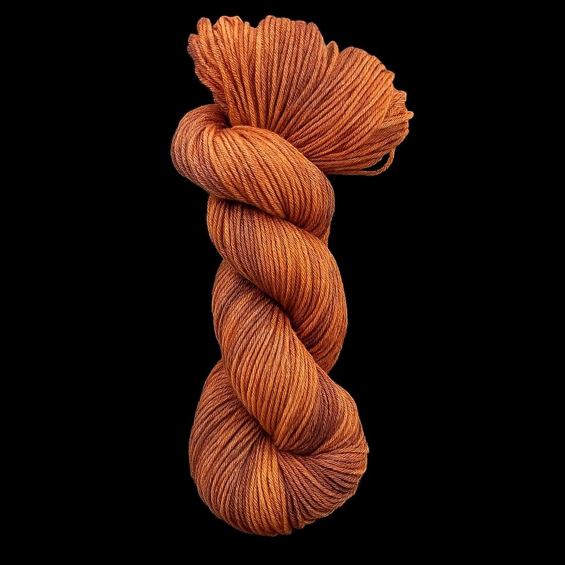 Merino 100 "BROWNIE" | 4-fädig | 100g | handgefärbt | 006