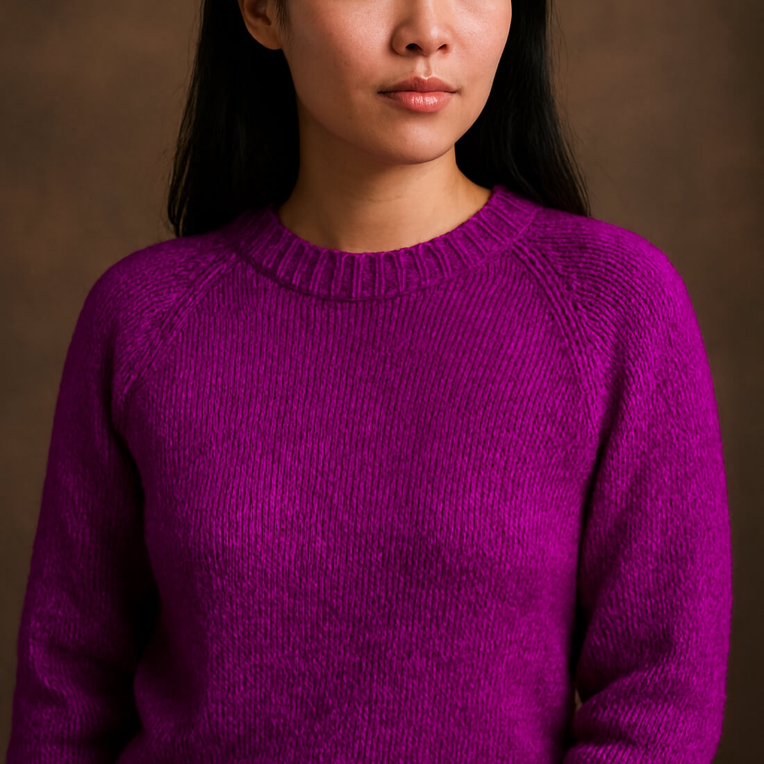Merino 100 "VIOLETT" | 4-fädig | 100g | handgefärbt | 010