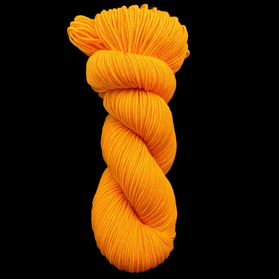 Merino 100 "TANGERINE" | 4-fädig | 100g | handgefärbt | 016