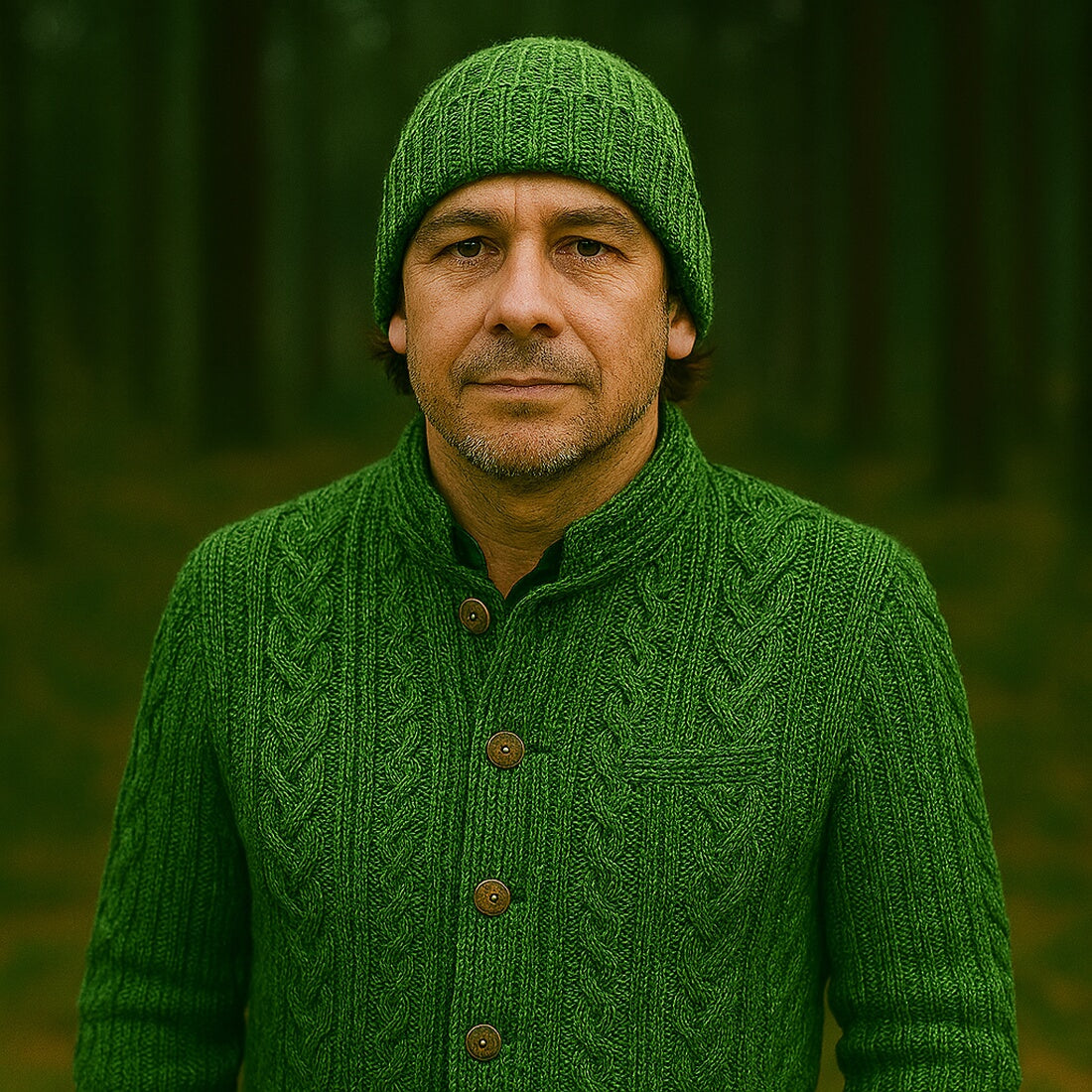 Merino 100 "WOODLAND" | 4-fädig | 100g | handgefärbt | 020