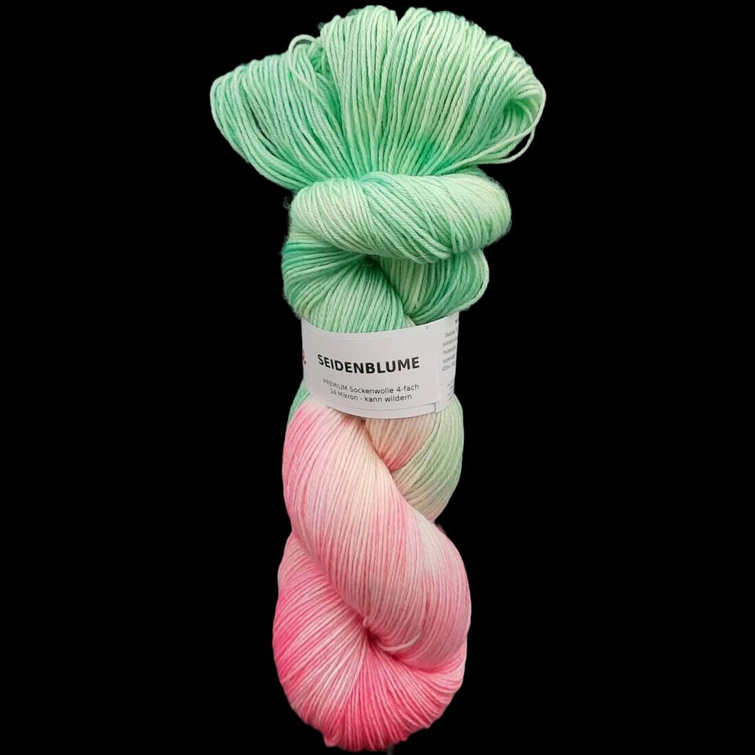 Sockenwolle PREMIUM "SEIDENBLUME" | 4-fädig | 100g | kann wildern | 039
