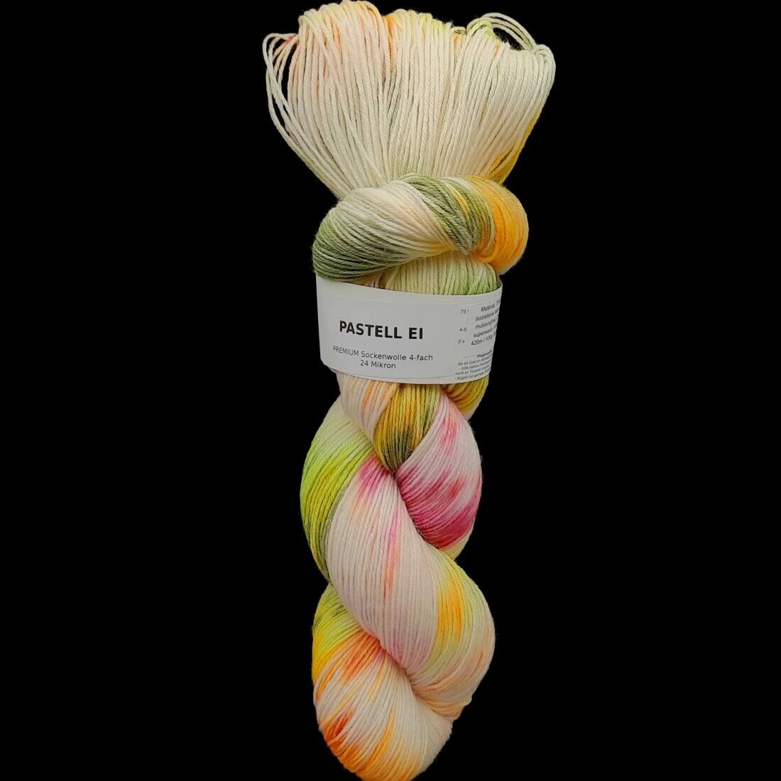 Sockenwolle PREMIUM "PASTELLEI" | 4-fädig | 100g | handgefärbt | 025