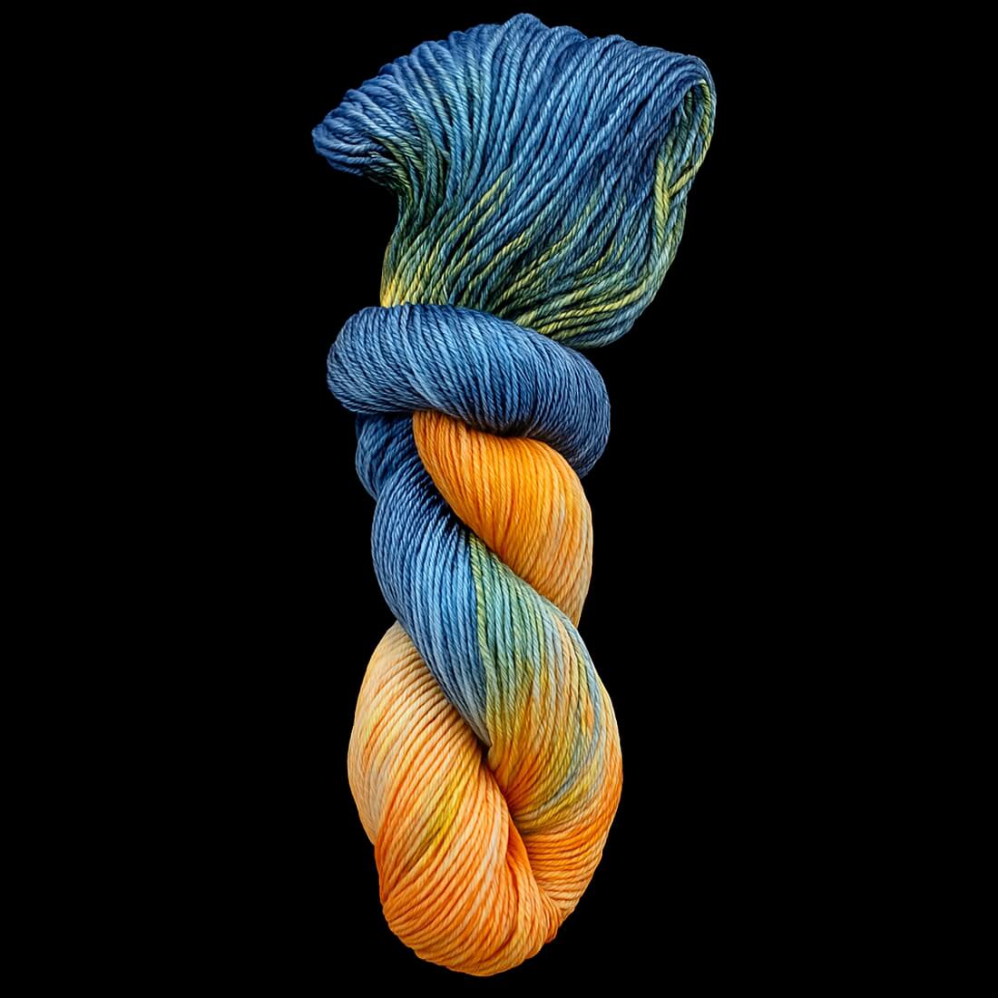 Sockenwolle LUXUS 22 "SOMMERFESTIVAL" | 4-fädig | 100g | handgefärbt | B223