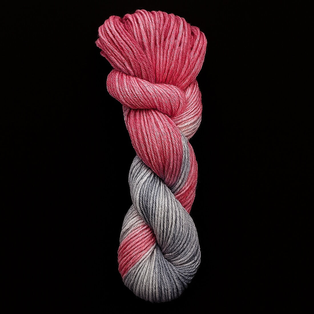 Sockenwolle LUXUS 22 "SILBERROSE" | 8-fädig | 100g | kann wildern | 257