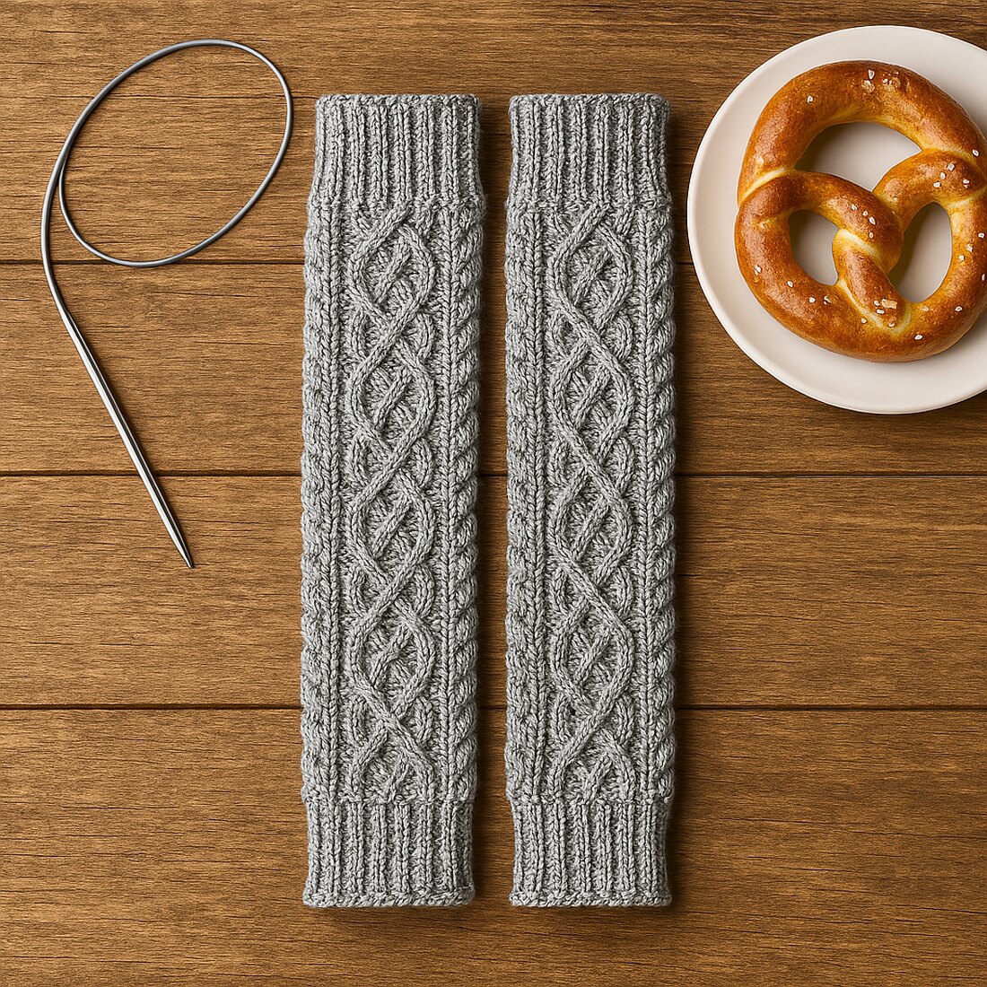 Trachtenwolle "GRAU" | 4-fädig | 100g | handgefärbt | 476