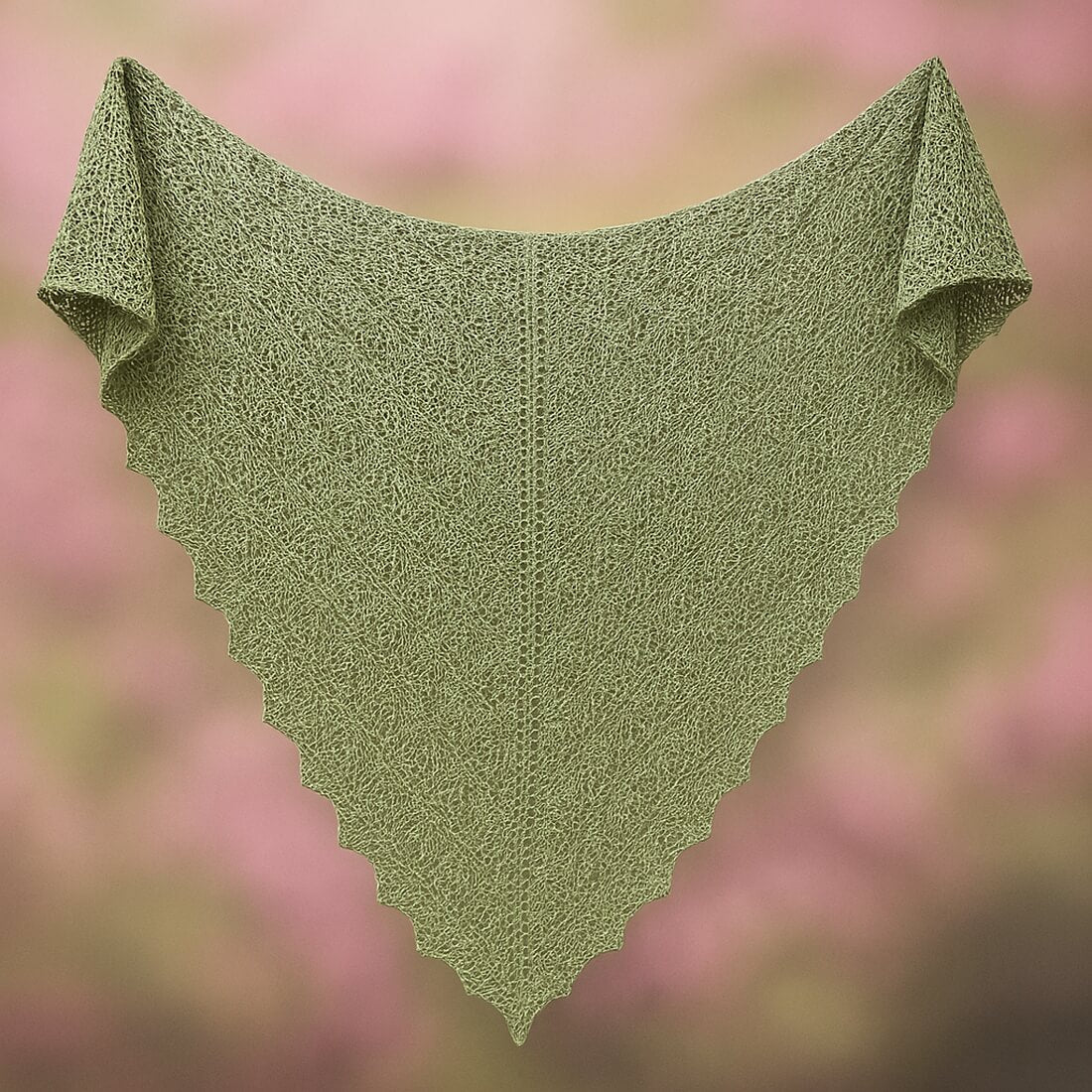 LACE "WOOD GREEN" | Nature Line Silk 800 | 100g | handgefärbt | 521
