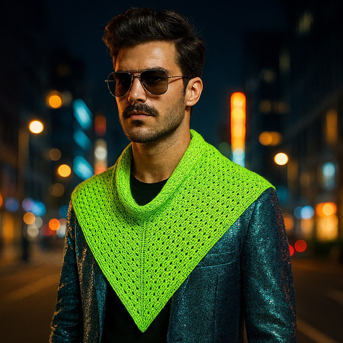 LACE "COOL GREEN" | Nature Line Silk 800 | 100g | handgefärbt | 523