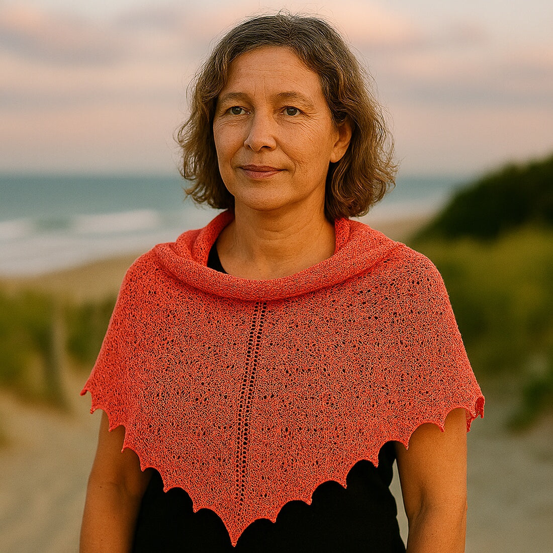 LACE "LIGHT RED" | Nature Line Silk 800 | 100g | handgefärbt | 531