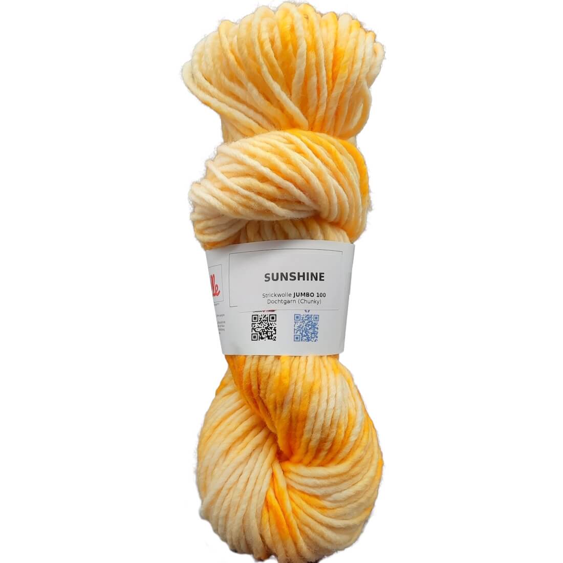 JUMBO 100 "SUNSHINE" | Chunky | 100g | handgefärbt