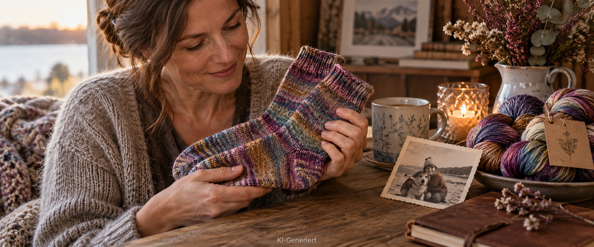 Wenn Socken Geschichten erzählen: Erinnerungen in jeder Masche