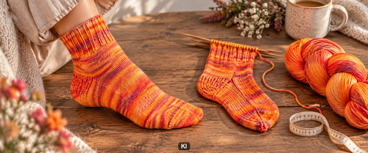 Socken für hohen Spann: gezielt mehr Raum schaffen