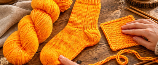Was macht Sockengarn abriebfest? Fasern, Zwirnung und Strickdichte