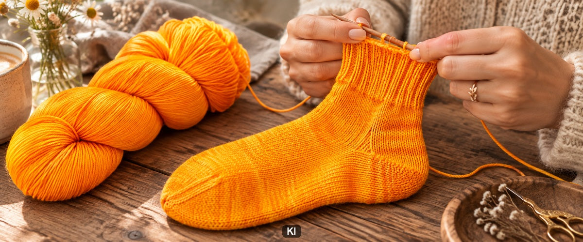 Jeny's Surprisingly Stretchy Bind-off: der Sockenabschluss
