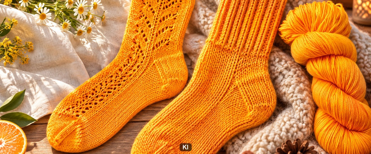 Sommer- und Wintersocken: das passende Material finden