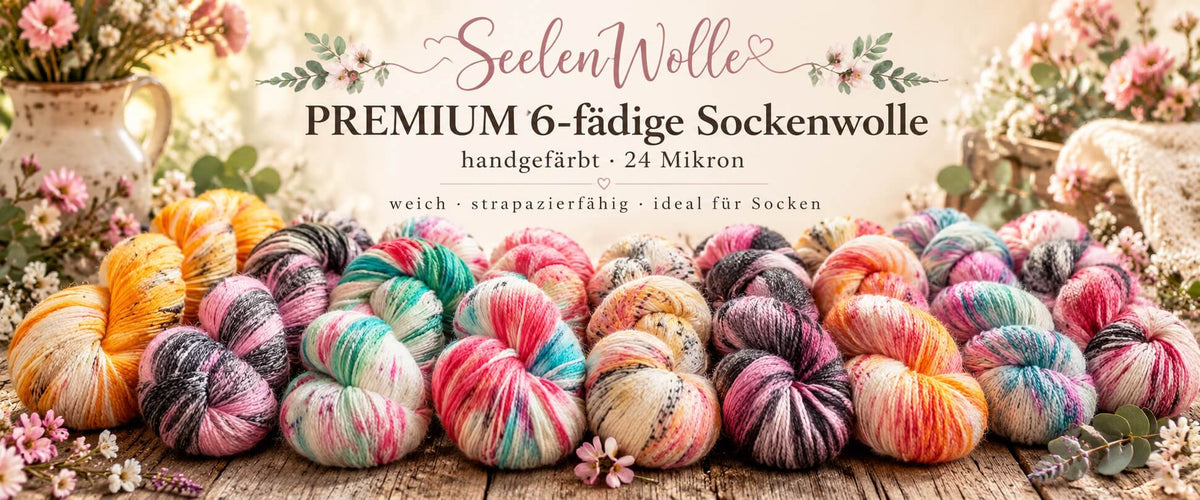 PREMIUM 6-fädig | Sockenwolle
