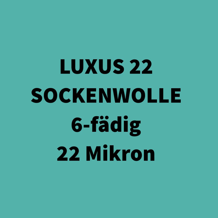 LUXUS 22 6-fädig | Sockenwolle