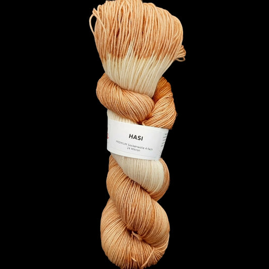 Sockenwolle PREMIUM "HASI" | 4-fädig | 100g | handgefärbt | 032