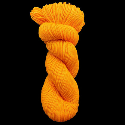Merino 100 "TANGERINE" | 4-fädig | 100g | handgefärbt | 016