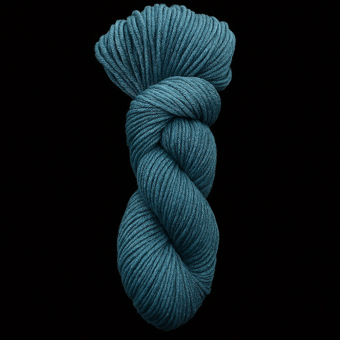 Merino 100 "PETROL" | 4-fädig | 100g | handgefärbt | 017
