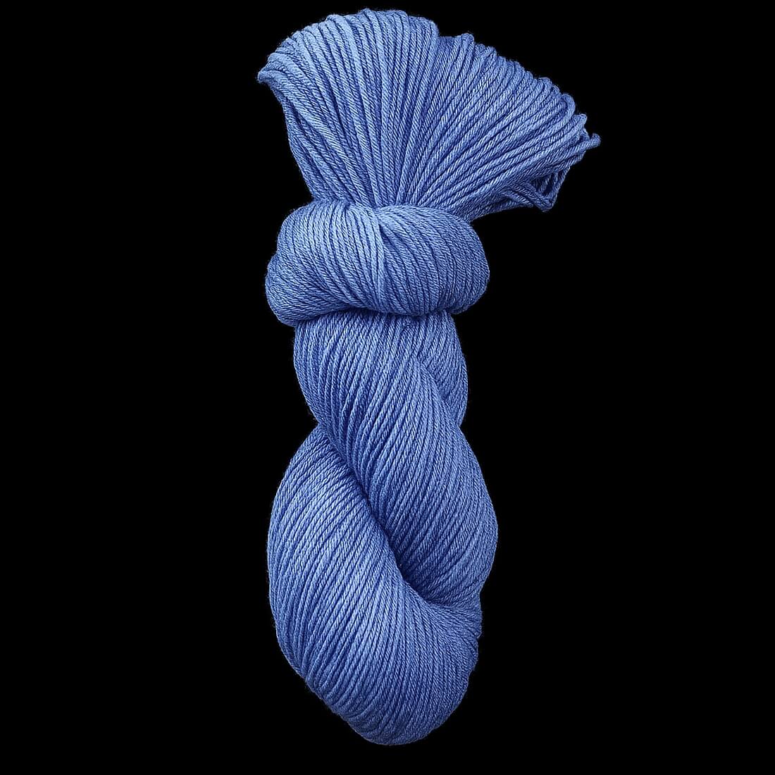 Merino 100 "BLUE" | 4-fädig | 100g | handgefärbt | 018