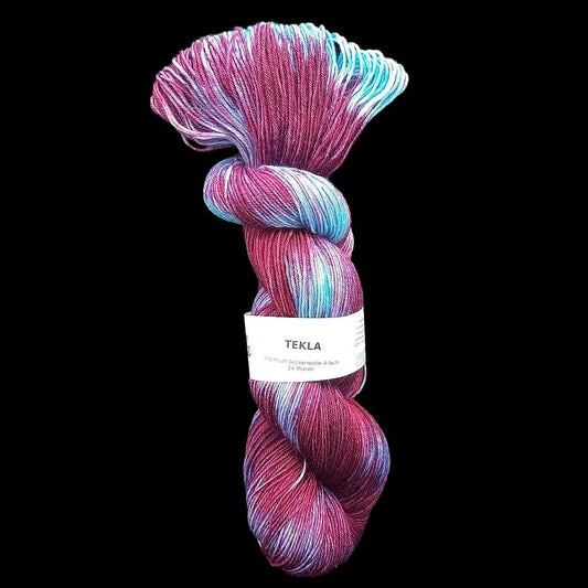 Sockenwolle PREMIUM "TEKLA" | 4-fädig | 100g | handgefärbt | 062