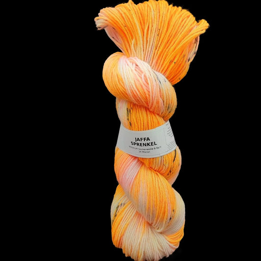 Sockenwolle PREMIUM "JAFFA" | 6-fädig | 150g | handgefärbt | 435