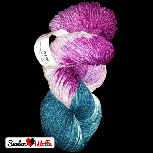 Sockenwolle PREMIUM "NIXE" | 6-fädig | 150g | kann wildern | 460