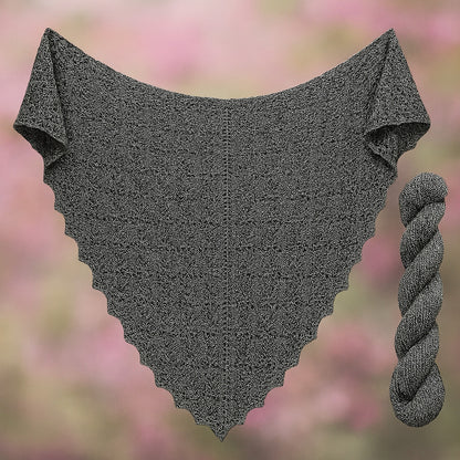LACE "ONLY GRAY" | Nature Line Silk 800 | 100g | handgefärbt | 510