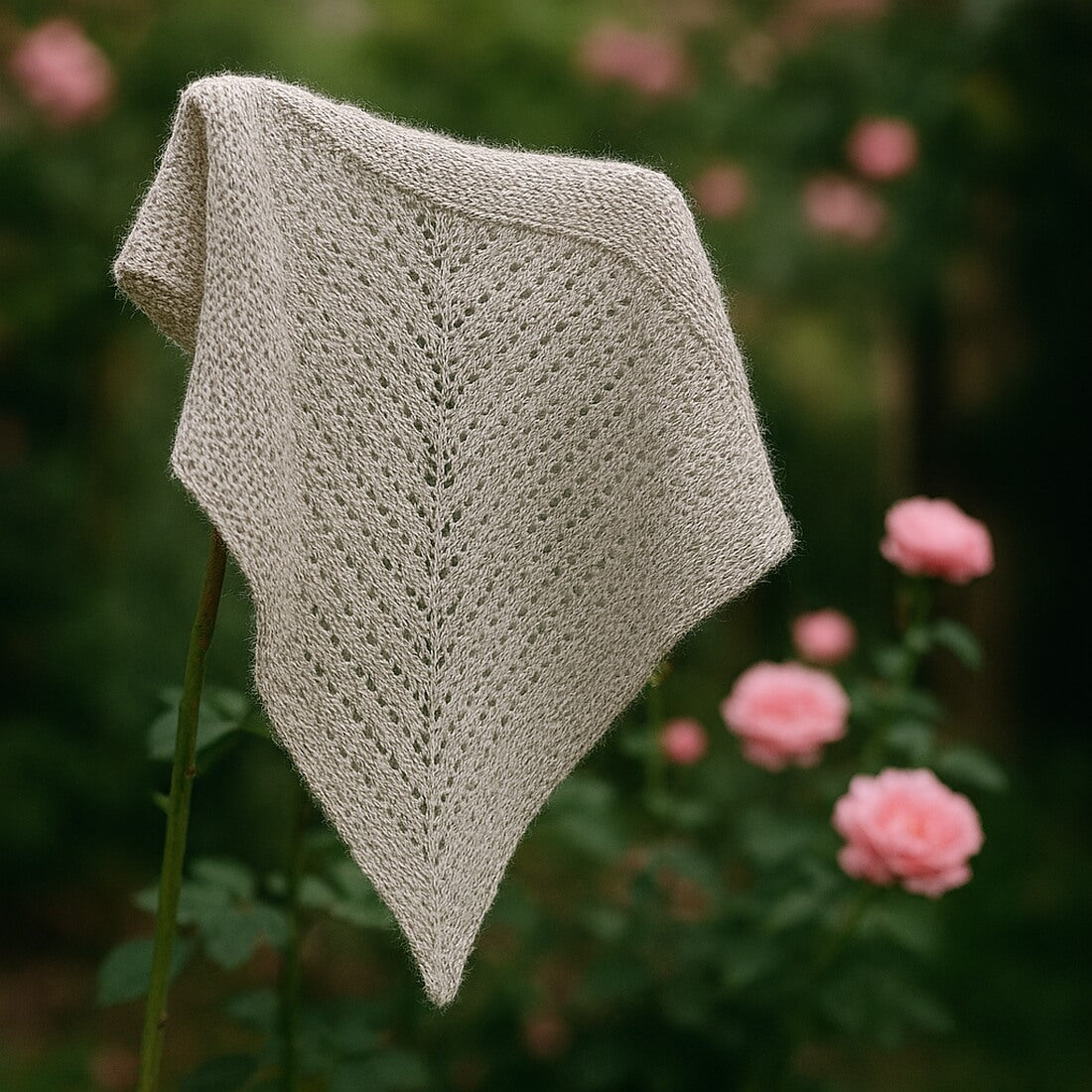 LACE "COOL LIGHT GRAY" | Nature Line Silk 800 | 100g | handgefärbt | 511