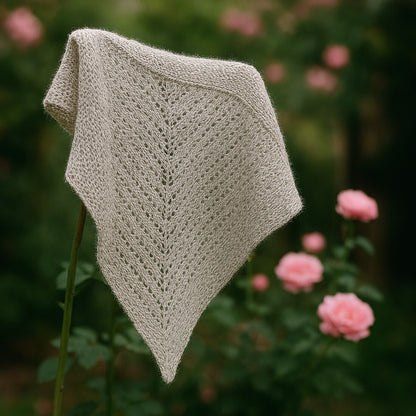 LACE "COOL LIGHT GRAY" | Nature Line Silk 800 | 100g | handgefärbt | 511