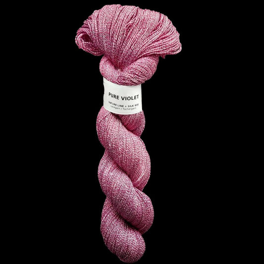 LACE "PURE VIOLET" | Nature Line Silk 800 | 100g | handgefärbt | 522