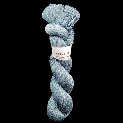 LACE "COOL BLUE" | Nature Line Silk 800 | 100g | handgefärbt | 532