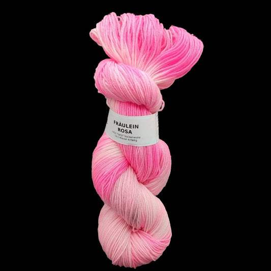HIGH TWIST Sockenwolle "FRÄULEIN ROSA" | 100g | handgefärbt | 643