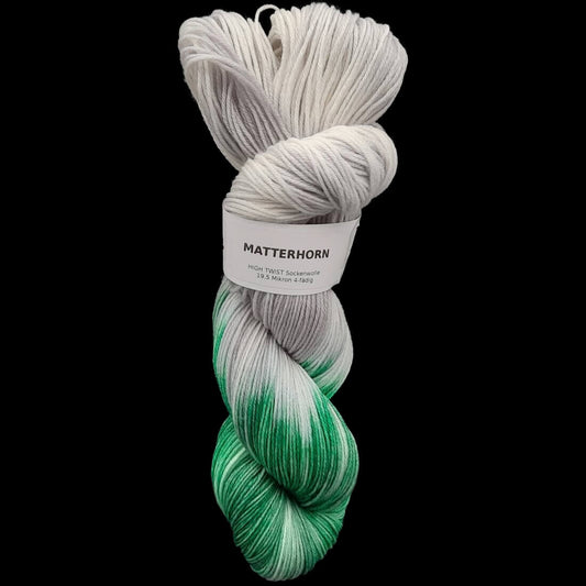 HIGH TWIST Sockenwolle "MATTERHORN" | 100g | handgefärbt | 656
