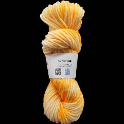JUMBO 100 "SUNSHINE" | Chunky | 100g | handgefärbt