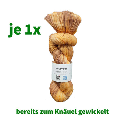 Wollpaket GROSSIGKEIT | 4 x 100g fertig gewickelt
