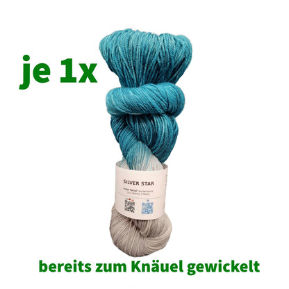 Wollpaket GROSSIGKEIT | 4 x 100g fertig gewickelt