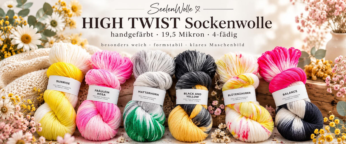 HIGH TWIST Sockenwolle